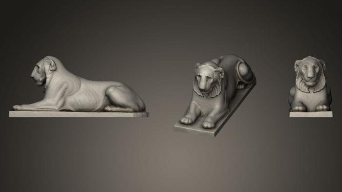 Animal figurines (STKJ_0342) 3D model for CNC machine